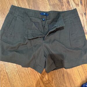 Olive Green Women's Shorts